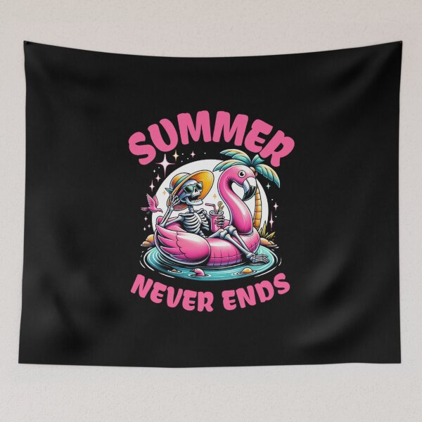 Item preview,  "Summer Never Ends" – Endless Sunshine and Warm Vibes Design designed and sold by Colorful-Garden.