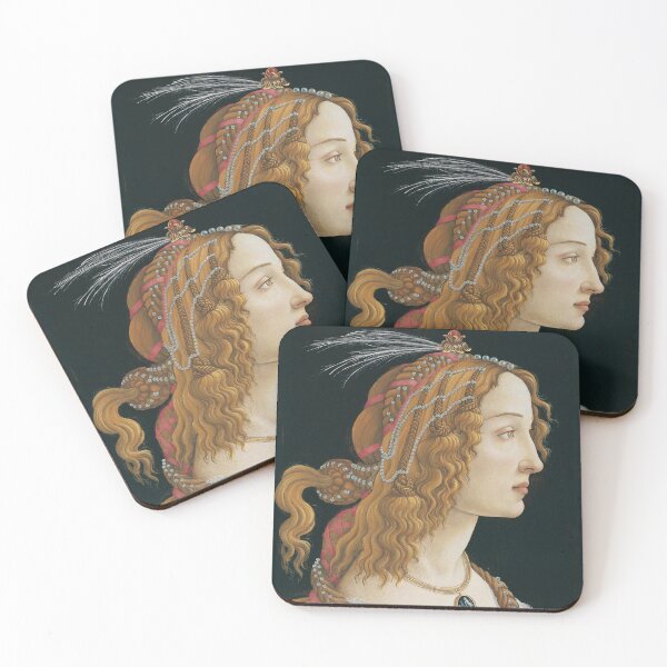 Item preview, Sandro Botticelli : Idealized Portrait of a Lady (Portrait of Simonetta Vespucci as Nymph) designed and sold by YNTDigitalHouse.
