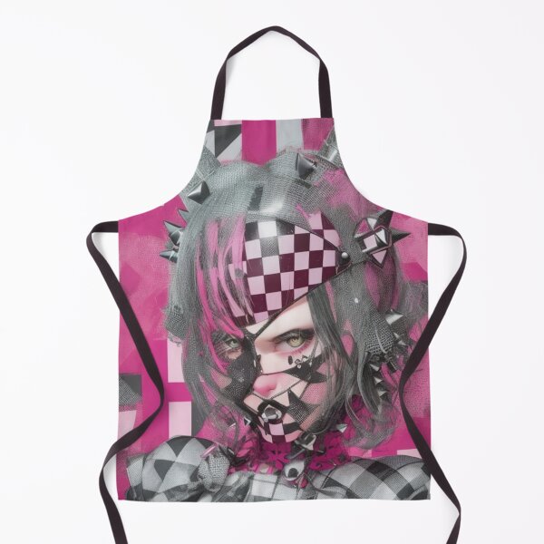 Artikelvorschau, Gothic Grunge Spikes - Pop-Art Gingham-Stil entworfen und verkauft von LuxuryApparels.
