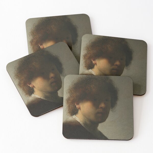 Item preview, Rembrandt : Self-Portrait with Dishevelled Hair (1628-29) designed and sold by YNTDigitalHouse.