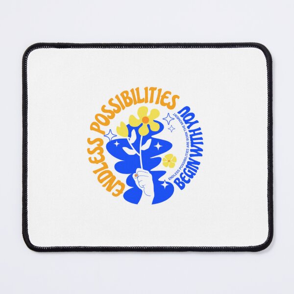 Item preview, "Endless Possibilities" Inspirational Design – Motivational Quote Artwork designed and sold by Colorful-Garden.