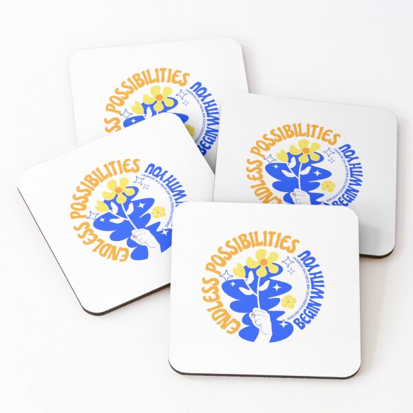 Item preview, "Endless Possibilities" Inspirational Design – Motivational Quote Artwork designed and sold by Colorful-Garden.