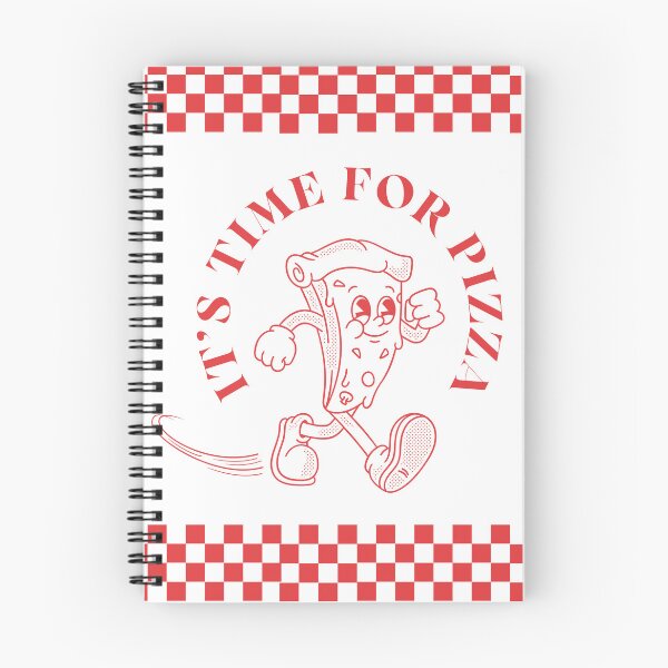 Item preview, It’s Time for Pizza – Retro Cartoon Style Design designed and sold by printogoal.