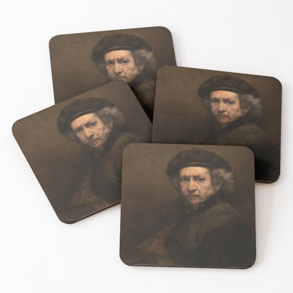 Item preview, Rembrandt : Self-Portrait with Beret and Turned-Up Collar (1659) designed and sold by YNTDigitalHouse.
