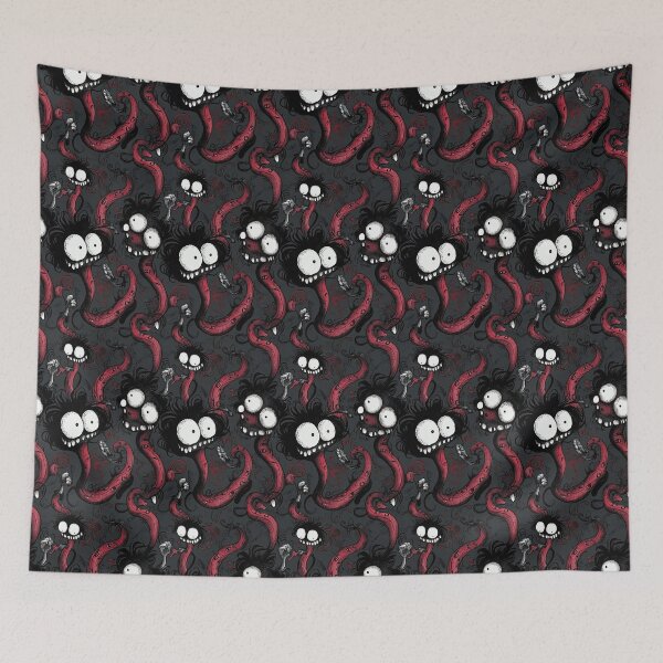 Item preview, Eerie Fantasy Characters with Exaggerated Eyes designed and sold by Piotrek0001.