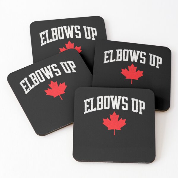 Item preview, Elbows Up Canada Strong Retro Style designed and sold by SavageSaurus.