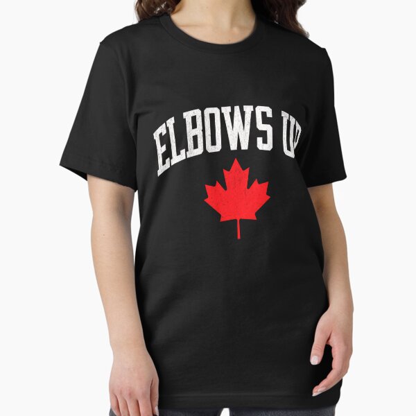Item preview, Elbows Up Canada Strong Retro Style designed and sold by SavageSaurus.