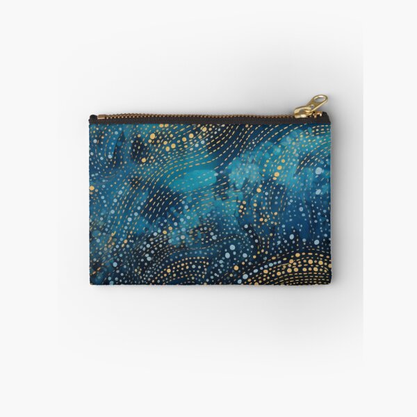 Item preview, Aboriginal Inspired Dot Art - Water Golden Ripples designed and sold by GrinGalore.