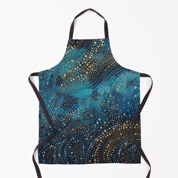 Item preview, Aboriginal Inspired Dot Art - Water Golden Ripples designed and sold by GrinGalore.