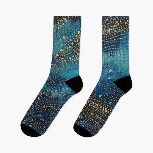 Item preview, Aboriginal Inspired Dot Art - Water Golden Ripples designed and sold by GrinGalore.