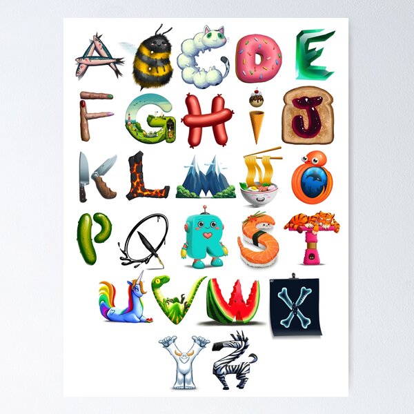 Item preview, The Alphabet  designed and sold by Jayson  Neff.