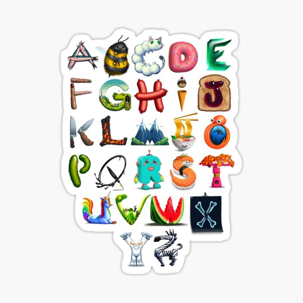 Item preview, The Alphabet  designed and sold by Jayson  Neff.