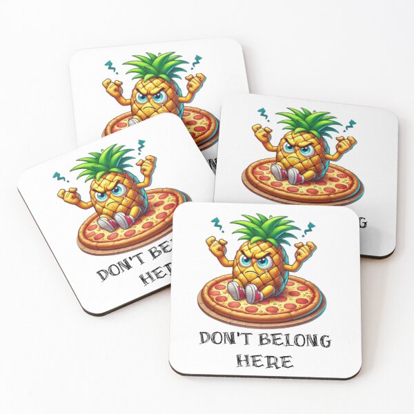Item preview, Pineapple doesnt belong on pizza  designed and sold by life is amazing.
