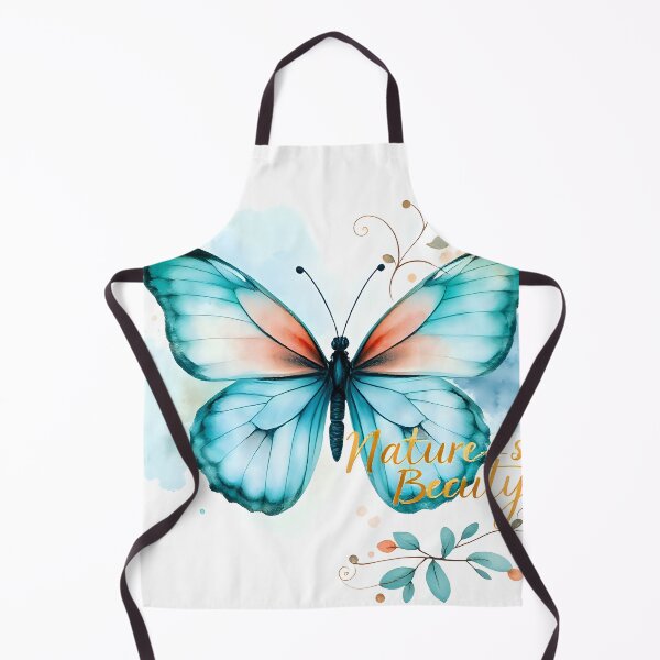 Item preview, Blue & Pink Butterfly - Nature-Inspired Design designed and sold by Shirtastically.