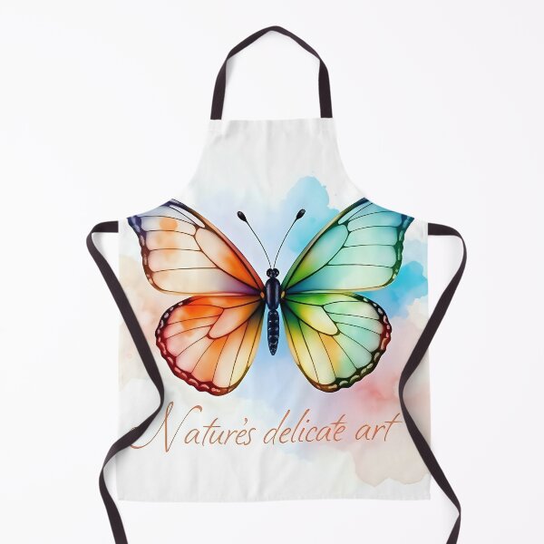 Item preview, Vibrant Butterfly Watercolor Motif designed and sold by Shirtastically.