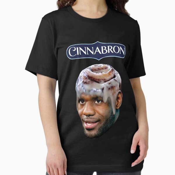 Vista previa del artículo con la obra «Cinnabron Divertido Lebron Cinnabon», diseñado y vendido por Pod-Adobi.