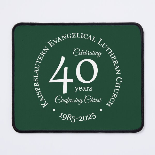 Item preview, KELC 40th Anniversary designed and sold by The Liturgical Duckling.