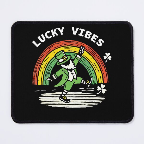 Item preview, Happy Vibes St. Patrick's Day Regenbogen designed and sold by LuminOrb.