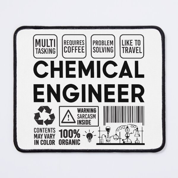 Item preview, Chemical Engineer Label designed and sold by mybegoniatee.