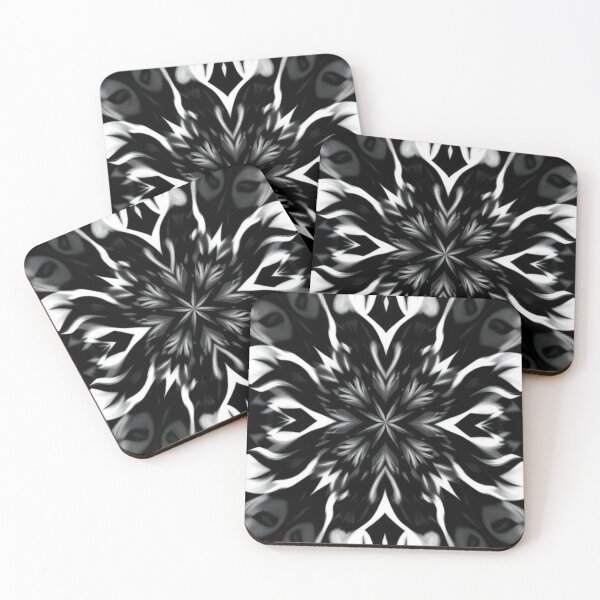 Item preview, Blackwhite abstract pattern  designed and sold by Dogandesighn.