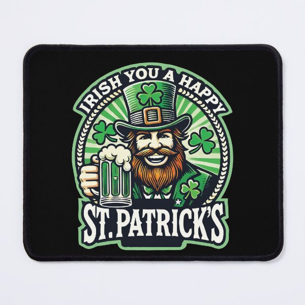 Item preview, Irish You A Happy St. Patrick's Day Vibe designed and sold by LuminOrb.