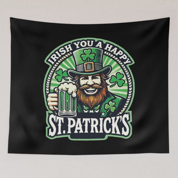 Item preview, Irish You A Happy St. Patrick's Day Vibe designed and sold by LuminOrb.