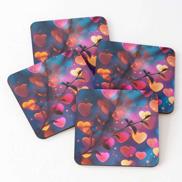 Item preview, Glowing Hearts in the Dark designed and sold by Sigtrix.