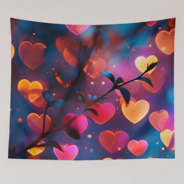 Item preview, Glowing Hearts in the Dark designed and sold by Sigtrix.