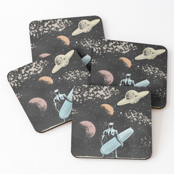 Item preview, Silver Surfer In Space designed and sold by harfOrdsLee.