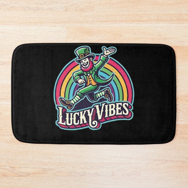 Item preview, St. Patrick's Day Lucky Vibes Rainbow designed and sold by LuminOrb.
