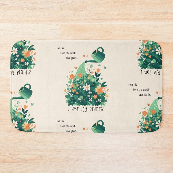Item preview, Love life love the world save plants ,I Wet Wet My Plants – Unique Gardening Tee, gardening mom, pot heading  designed and sold by Gallery-yuuna .