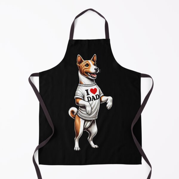Item preview, Basenji Dad I Love Dad Basenji Lover designed and sold by Kimberley King Art King Art.