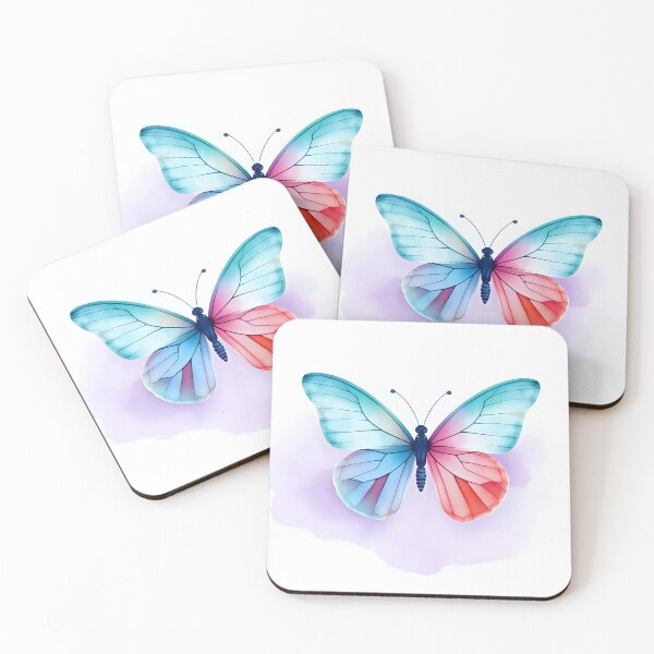 Item preview, Colorful Butterfly Design - Serene Watercolor designed and sold by Shirtastically.