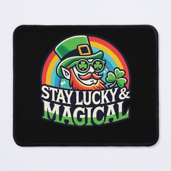 Item preview, Stay Happy & Magically At St. Patrick's Day designed and sold by LuminOrb.