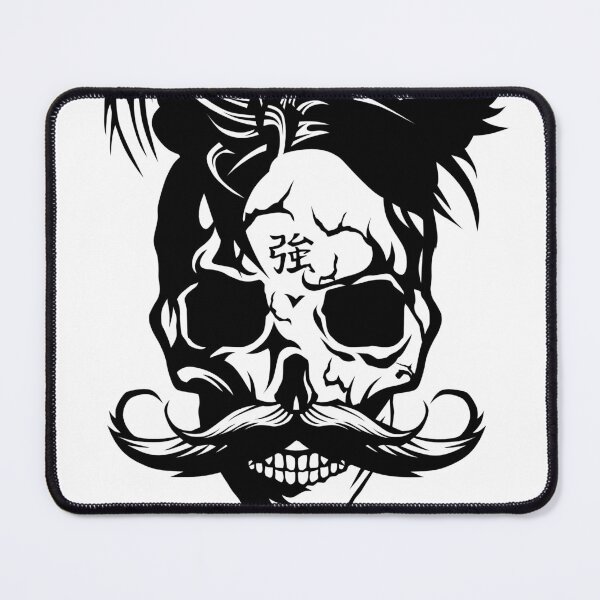 Item preview, hipster skull skull mustache mustache designed and sold by Achille3777.