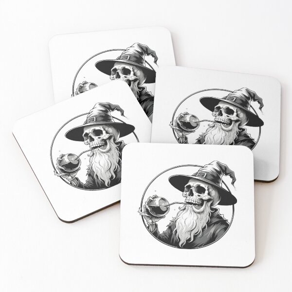 Item preview, Skeleton with his favorite drink designed and sold by kubawsx.