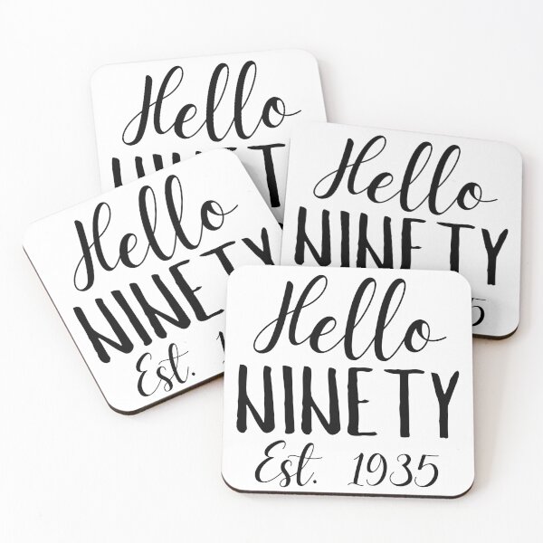 Item preview, Hello Ninety | 90th Birthday Celebration | Vintage 1935 Anniversary designed and sold by highflycrafts.