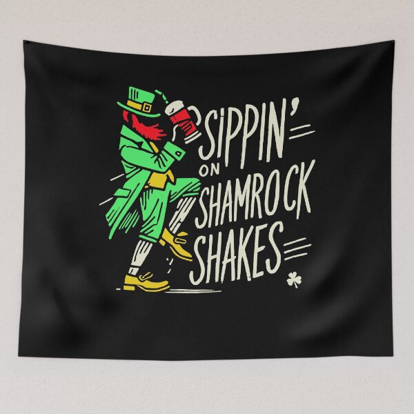 Item preview, Sippin 'on Shamrock Shakes St. Patrick's Day designed and sold by LuminOrb.