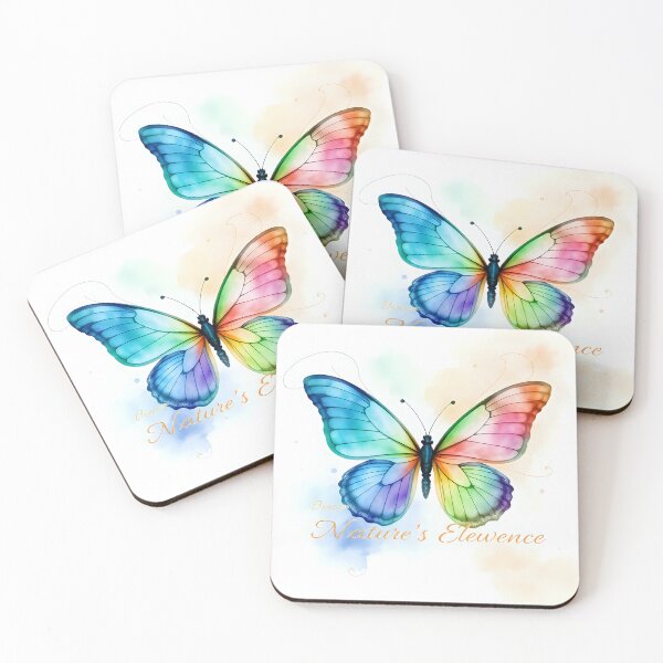 Item preview, Elegant Butterfly Watercolor Design designed and sold by Shirtastically.