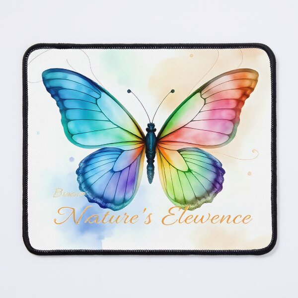 Item preview, Elegant Butterfly Watercolor Design designed and sold by Shirtastically.