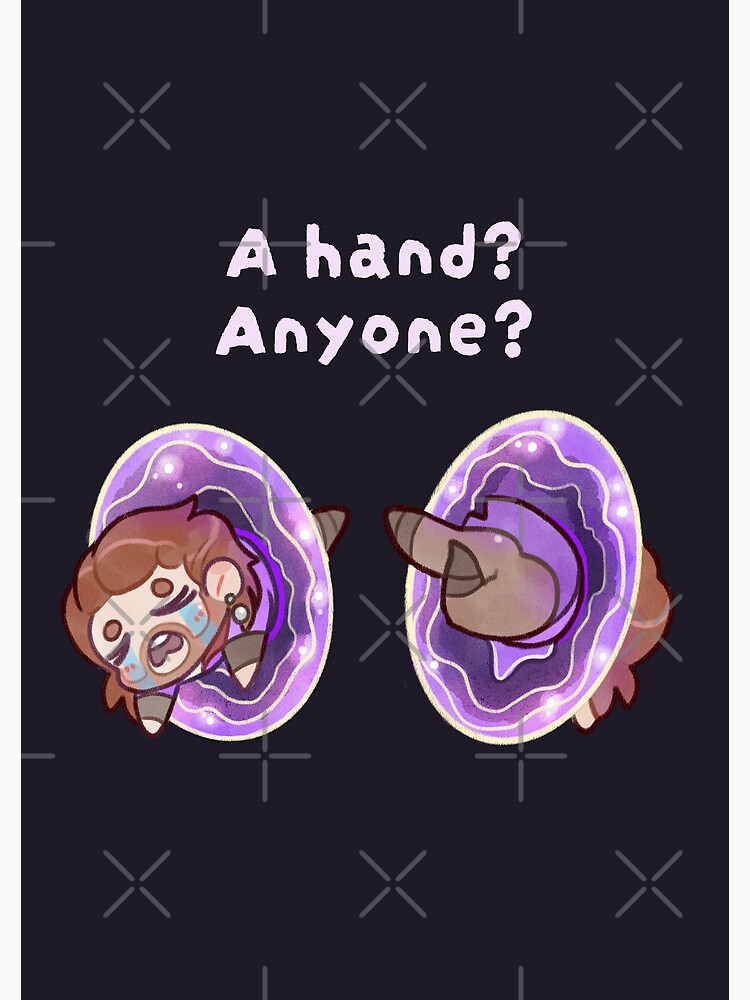 Thumbnail 3 of 3, Journal, a hand? Anyone? designed and sold by ArtLadyCerberus.