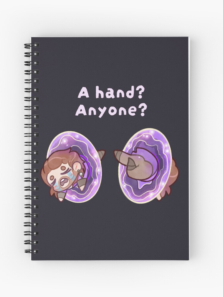 Thumbnail 1 of 3, Journal, a hand? Anyone? designed and sold by ArtLadyCerberus.