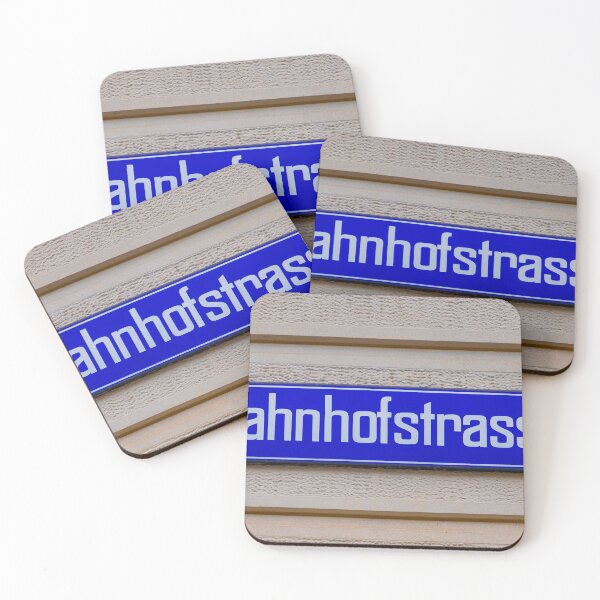Item preview, Bahnhofstrasse on a Placard designed and sold by Mats Silvan.