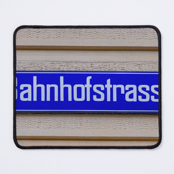 Item preview, Bahnhofstrasse on a Placard designed and sold by Mats Silvan.