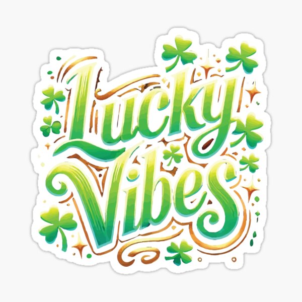 Item preview, Happy Vibes For St. Patrick's Day designed and sold by LuminOrb.