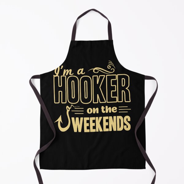 Item preview, I'm A Hooker On The Weekends Funny Dad Fishing Gear Gift T-Shirt designed and sold by StreetArtPro.