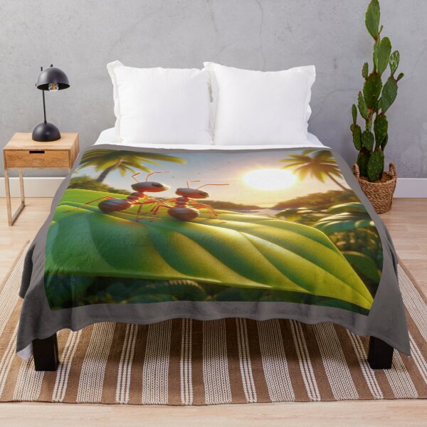 Item preview, Two Ant Pals Enjoying the View - Tropical Sunset Design designed and sold by choder61.