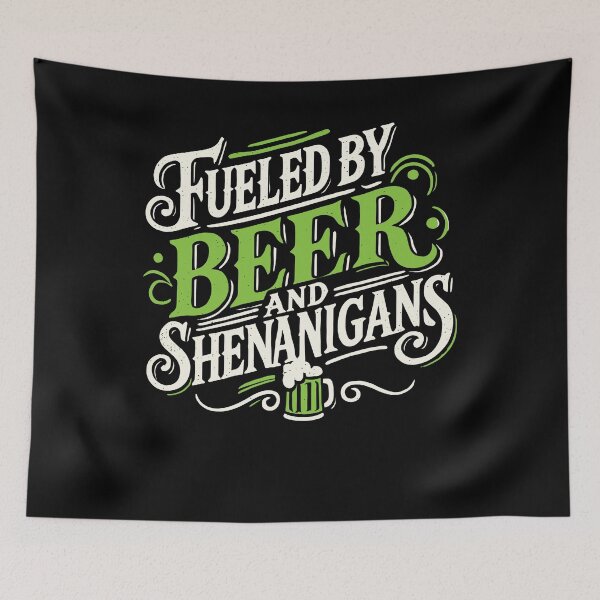 Item preview, St. Patrick's Day Beer And shenanigans Motivation designed and sold by LuminOrb.