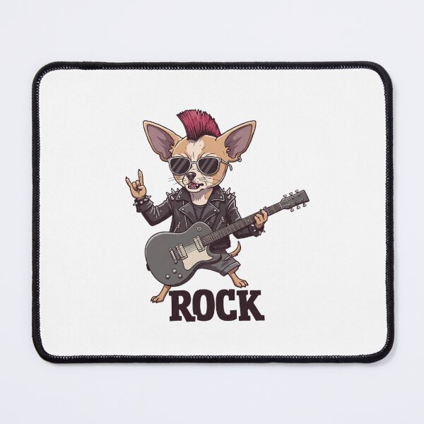 Item preview, Rock 'n' Roll Chihuahua with a Guitar designed and sold by Drevorezkin.