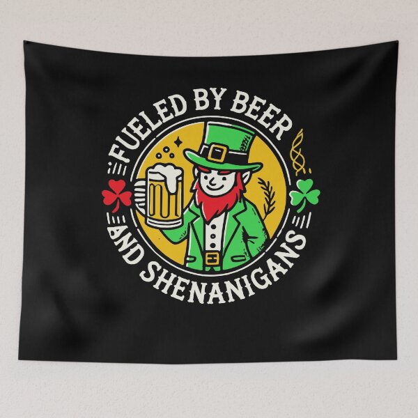 Item preview, St. Patrick's Day: Beer And shenanigans Fun designed and sold by LuminOrb.